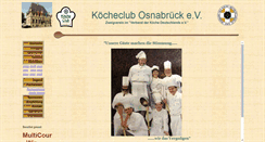 Desktop Screenshot of koecheclub-os.de